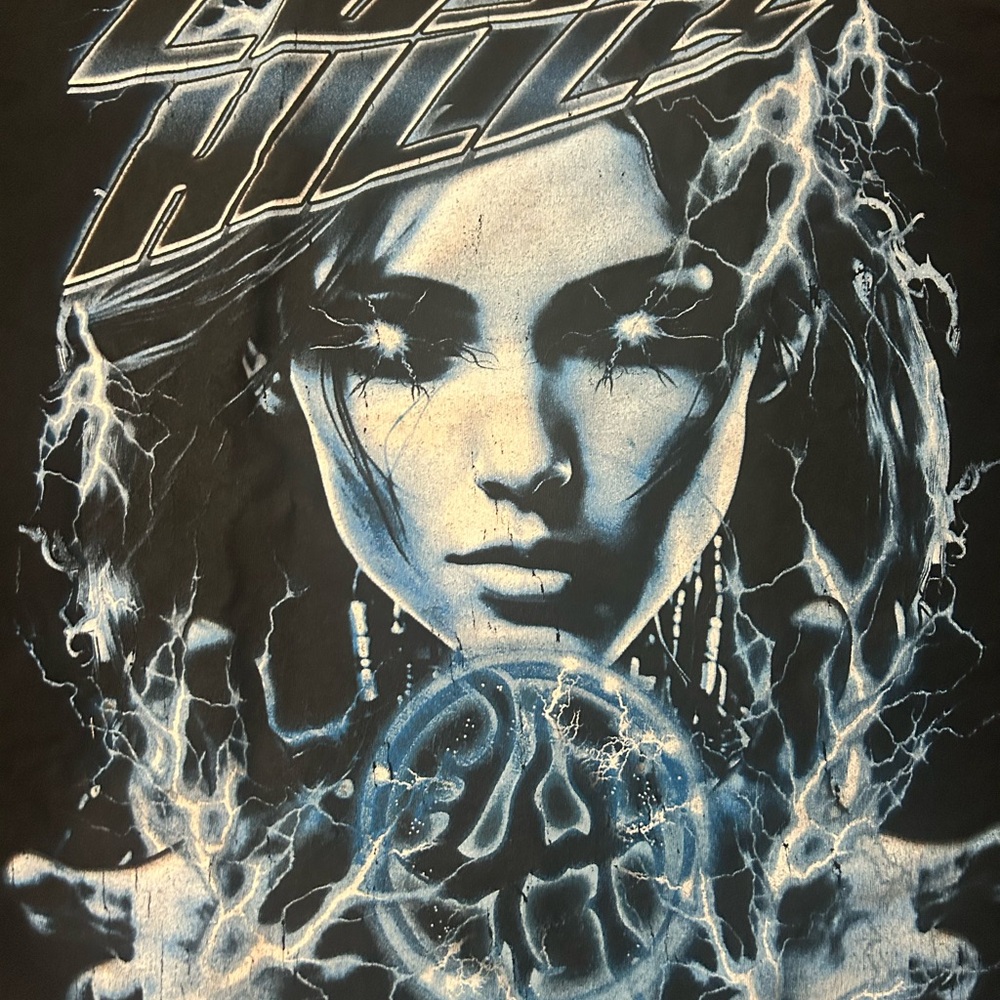 Lost Hills - Black & Blue Sorceress Tee XLarge - Picture 2 of 3